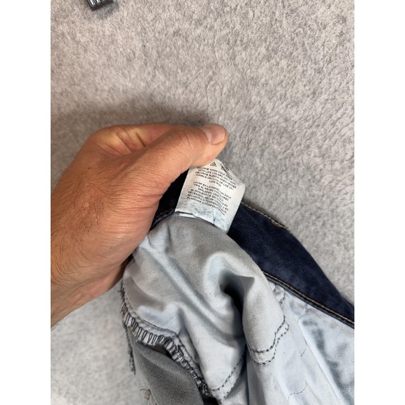 Riders by Lee Jeans Womens 26W Medium Blue Stretch Bermuda Shorts Denim‎ Plus - Picture 9 of 11